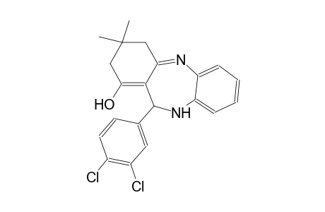 11-(3,4-dichlorophenyl)-3,3-dimethyl-3,4,10,11-tetrahydro-2H-dibenzo[b,e][1,4]diazepin-1-ol