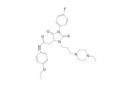 4-imidazolidineacetamide, N-(4-ethoxyphenyl)-3-[3-(4-ethyl-1-piperazinyl)propyl]-1-(4-fluorophenyl)-5-oxo-2-thioxo-