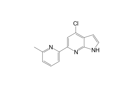 4-chloro-6-(6-methylpyridin-2-yl)-1H-pyrrolo[2,3-b]pyridine