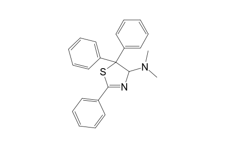 4,5-Dihydro-N,N-dimethyl-2,5,5-triphenyl-1,3-thiazol-4-amine
