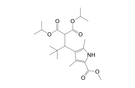 Methyl 3,5-dimethyl-4-[1'-(diisopropoxycarbonyl)methyl-2',2'-dimethylpropyl]-1H-pyrrole-2-carboxylate