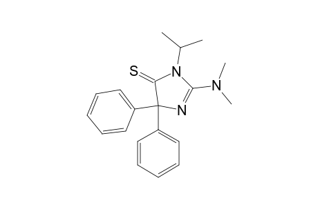 2-(DIMETHYLAMINO)-4,4-DIPHENYL-1-ISOPROPYL-2-IMIDAZOLINE-5-THIONE