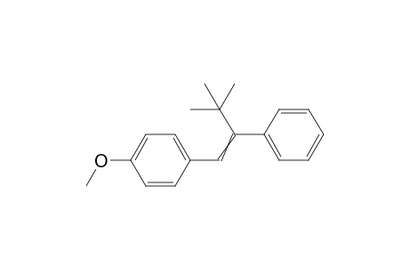 1-(3,3-Dimethyl-2-phenylbut-1-enyl)-4-methoxybenzene
