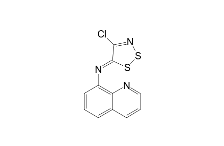 8-[N-(4-Chloro-5H-1,2,3-dithiazol-5-ylidene)amino]quinoline