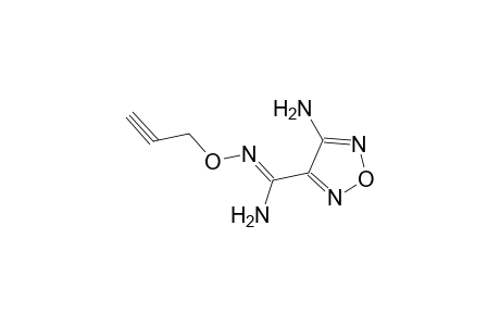 4-Amino-n-prop-2-ynyloxy-furazan-3-carboxamidine
