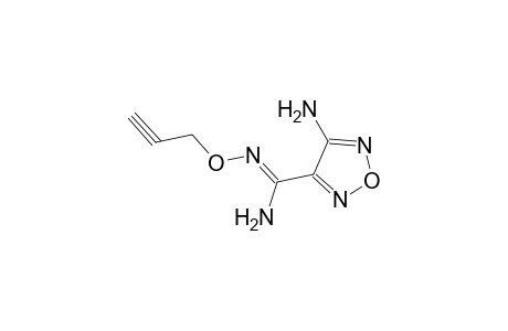 4-Amino-n-prop-2-ynyloxy-furazan-3-carboxamidine