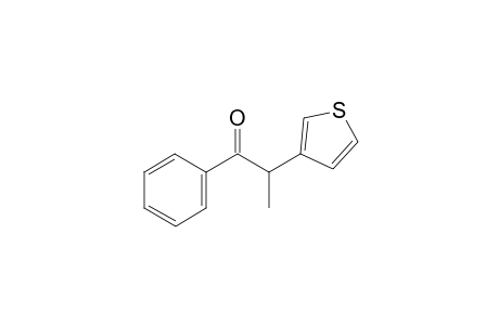 1-Phenyl-2-(thiophen-3-yl)propan-1-one