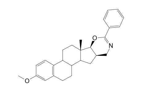 3-Methoxy-2'-phenyl-16.beta.,17.beta.-dihydro-4'H-[1,3]oxazino[5',6' : 16,17]estra-1,3,5(10)triene