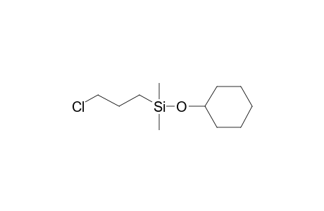 (3-Chloropropyl)(cyclohexyloxy)dimethylsilane