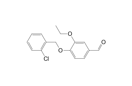 Benzaldehyde, 4-[(2-chlorophenyl)methoxy]-3-ethoxy-