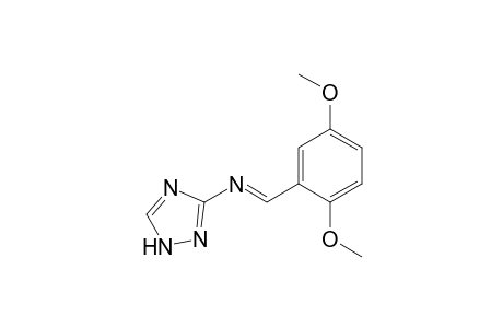 N-[(E)-(2,5-Dimethoxyphenyl)methylidene]-1H-1,2,4-triazol-3-amine
