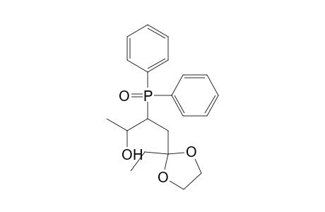 1,3-Dioxolane-2-propanol, .beta.-(diphenylphosphinyl)-2-ethyl-.alpha.-methyl-