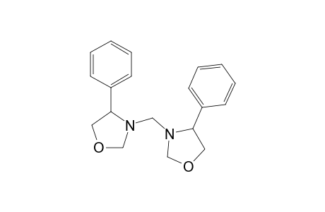 4-Phenyl-3-[(4-phenyl-1,3-oxazolidin-3-yl)methyl]-1,3-oxazolidine