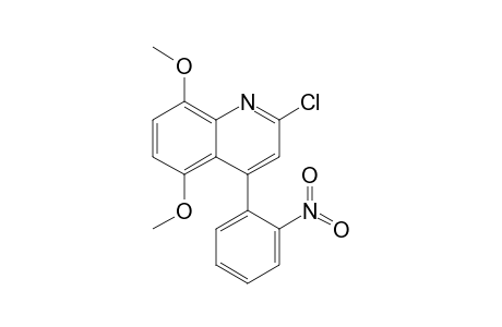2-Chloro-5,8-dimethoxy-4-(2-nitrophenyl)quinoline