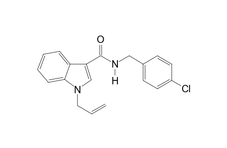 N-(4-Chlorobenzyl)-1-(prop-2-en-1-yl)-1H-indole-3-carboxamide