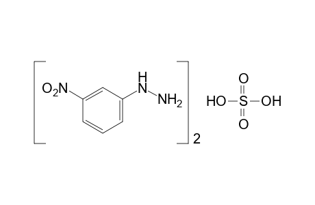 (m-nitrophenyl)hydrazine, sulfate(2:1)