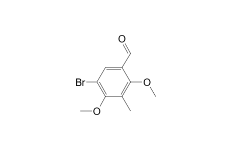 5-Bromo-2,4-dimethoxy-3-methylbenzaldehyde