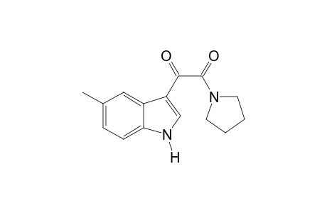 1-(5-Methylindole-3-yl)-2-(1-pyrrolidinyl)-ethanedione