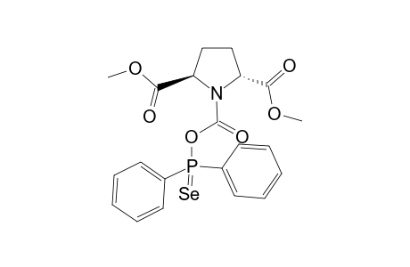 (2R,5R)-pyrrolidine-1,2,5-tricarboxylic acid O1-diphenylphosphinoselenoyl ester O2,O5-dimethyl ester