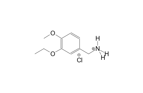 benzenemethanaminium, 3-ethoxy-4-methoxy-, chloride