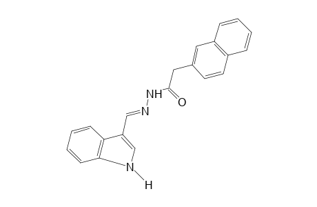 2-NAPHTHALENEACETIC ACID, [(INDOL-3-YL)METHYLENE]HYDRAZIDE
