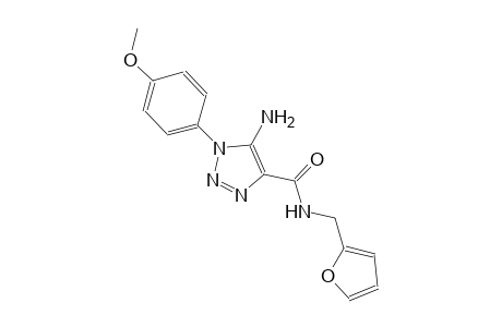 1H-1,2,3-triazole-4-carboxamide, 5-amino-N-(2-furanylmethyl)-1-(4-methoxyphenyl)-