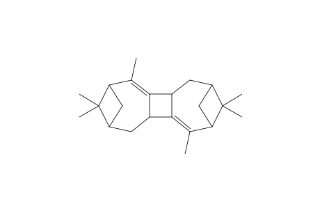 2,7,7,9,14,14-Hexamethylpentacyclo[11.1.1.1(6,8).0(3,11).0(4,10)]hexadeca-2,9-diene