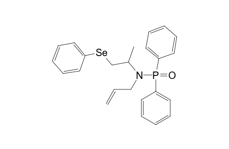 N-ALLYL-N-DIPHENYLPHOSPHINOYL-2-AMINOPROPYL-PHENYL-SELENIDE