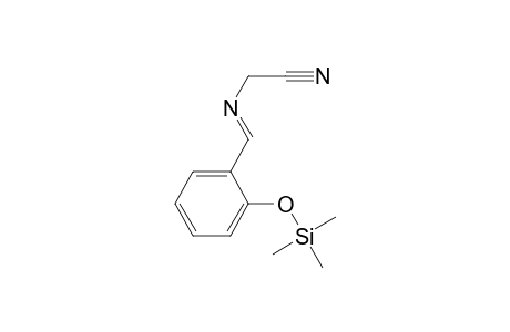 Acetonitrile, [[[2-[(trimethylsilyl)oxy]phenyl]methylene]amino]-