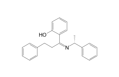 2-{3-Phenyl-1-[(1R)-1-phenylethyl]iminopropyl}phenol