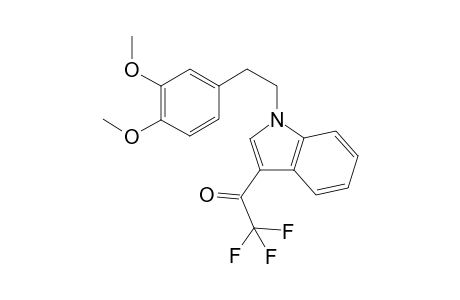 N-(3,4-dimethoxyphenethyl)-3-trifluoroacetylindole
