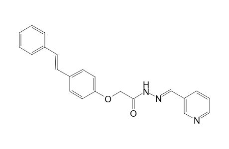4-{[(3'-Pyridyl)imino)aminocarbonyl]methoxy}stylbene