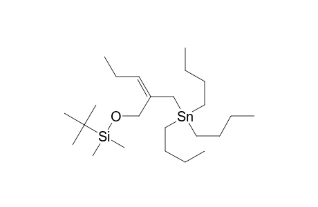 tert-Butyldimethyl[[2-[(tri-n-butylstannyl)methyl]-2-pentenyl]oxy]silane