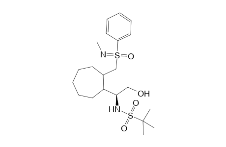N-[(1S)-2-Hydroxy-1-{(1R,2S)-2-{(S)-N-methylphenylsulfonimidoyl}methylcycloheptyl}ethyl]-2-methylpropane-2-sulfonamide