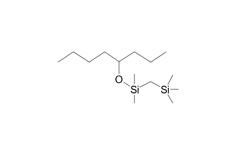 ((Dimethyl[(1-propylpentyl)oxy]silyl)methyl)(trimethyl)silane