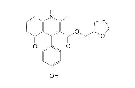 tetrahydro-2-furanylmethyl 4-(4-hydroxyphenyl)-2-methyl-5-oxo-1,4,5,6,7,8-hexahydro-3-quinolinecarboxylate