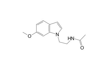 N-[2-(6-methoxyindol-1-yl)ethyl]acetamide