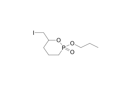 2-OXO-2-PROPOXY-6-IODOMETHYL-1,2-DIOXAPHOSPHORINANE