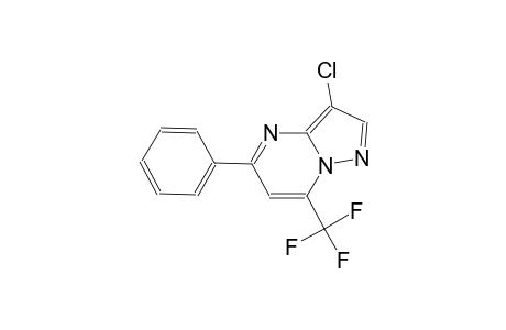 pyrazolo[1,5-a]pyrimidine, 3-chloro-5-phenyl-7-(trifluoromethyl)-
