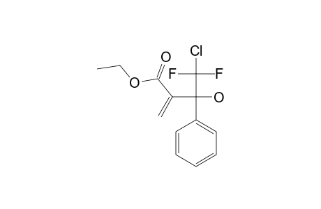 ETHYL-4-CHLORO-4,4-DIFLUORO-3-HYDROXY-3-PHENYL-2-METHYLENEBUTANOATE