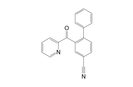2-Phenyl-5-cyanophenyl 2-pyridyl ketone