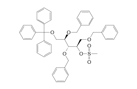 2,3,5-TRI-O-BENZYL-4-O-METHANESULFONYL-1-O-TRITYL-D-ARABINITOL