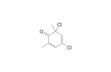 4,6-DICHLORO-2,6-DIMETHYLCYCLOHEXA-2,4-DIENONE