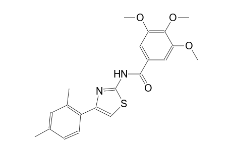 N-[4-(2,4-dimethylphenyl)-1,3-thiazol-2-yl]-3,4,5-trimethoxybenzamide