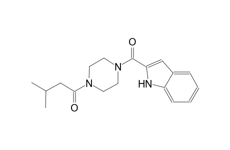 1H-indole, 2-[[4-(3-methyl-1-oxobutyl)-1-piperazinyl]carbonyl]-