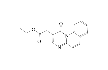 1H-Pyrimido[1,2-a]quinoline-2-acetic acid, 1-oxo-, ethyl ester