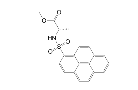 (2S)-2-(1-pyrenylsulfonylamino)propanoic acid ethyl ester
