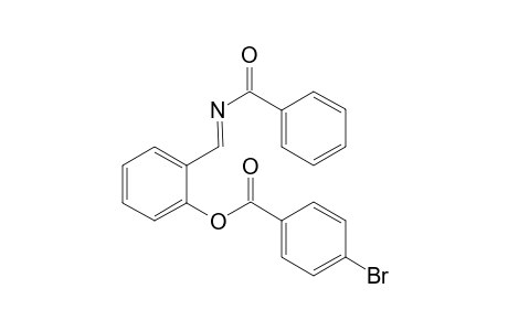 (E)-2-((Benzoylimino)methyl)phenyl 4-bromobenzoate