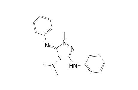 4-(dimethylamino)-1-methyl-3-(phenylamino)-5-phenylimino)-.delta.(2)-1,2,4-triazoline