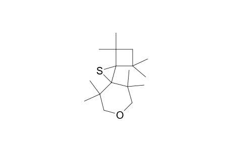 1,1,3,3,6,6,10,10-Octamethyl-8-oxa-11-thiadispiro[3.0.5.1]undecane